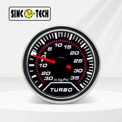 Sinco Tech Turbo Boost Gauge 2-дюймовый светодиодный линейный измеритель 6142T Auto Mobile